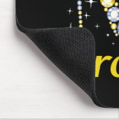 Grooms Mama Ehe Brautparty Mutter der Gr Mousepad (Ecke)