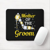 Grooms Mama Ehe Brautparty Mutter der Gr Mousepad (Mit Mouse)