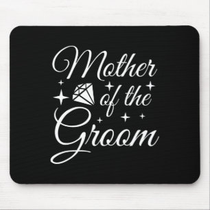 Grooms Mama Ehe Brautparty Mutter der Gr Mousepad