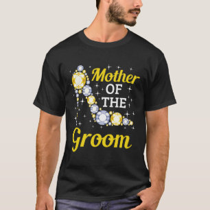 Grooms Mama Ehe Brautparty Mutter der Gr T-Shirt