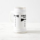 Groom's Man Stein Bierglas (Vorderseite Links)