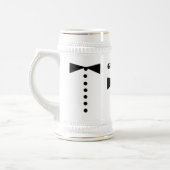 Groom's Man Stein Bierglas (Links)