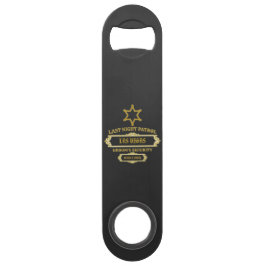 Groom's Security Last Night Patrol Speed Flaschenöffner