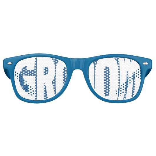 Grooms Swag Party Shades Sonnenbrille (Vorderseite)