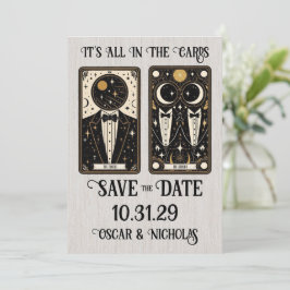 Grooms Tarot Save The Date