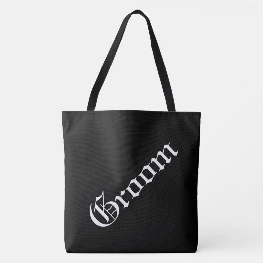 Grooms Tote Bag Tasche (Vorderseite)