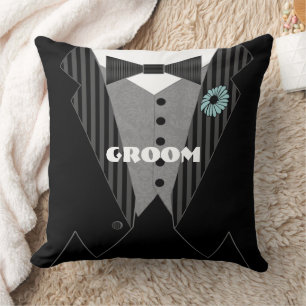 Grooms Tuxedo Blume auswählen Kissen