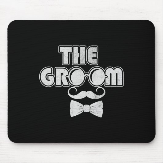 Grooms Wolfpack Bachelor Party Trauzeugen Wedding Mousepad (Vorne)
