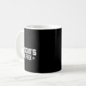 Groom's Wolfpack Men Bachelor Party Kaffeetasse (Vorderseite Links)