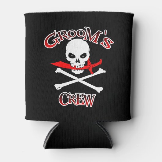 Groomsche Crew Dosenkühler (Vorderseite)