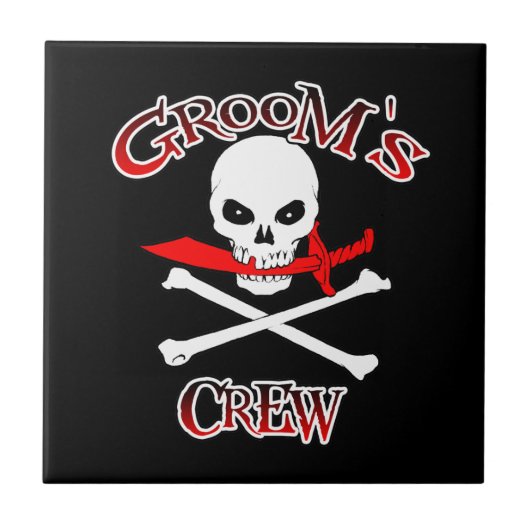Groomsche Crew Fliese (Vorderseite)