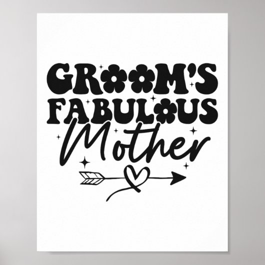 Groomsche großartige Mama der Groowy Poster (Vorne)