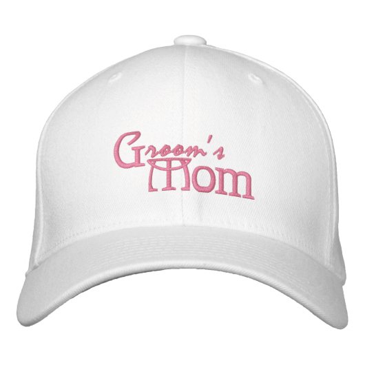 Groomsche Mama Bestickte Kappe (Vorderseite)