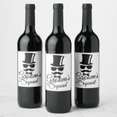 Groomsche Truppe Weinetikett (Flaschen)