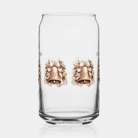 Groomsman Soda Glass Dosenglas (Rechts)