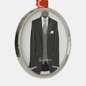 Groomsman Tuxedo folgt Christmas Gift Ornament (Rechts)