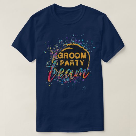 Groomx27er-Team T-Shirt (Design vorne)