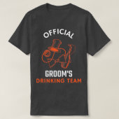 Groomx27s Drinking Team 2 T-Shirt (Design vorne)