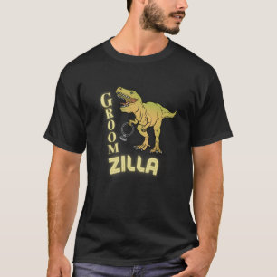 Groomzilla Funny Groom Wedding T-Shirt