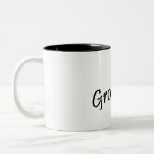Groomzilla (Schwarzes) Zweifarbige Tasse (Links)