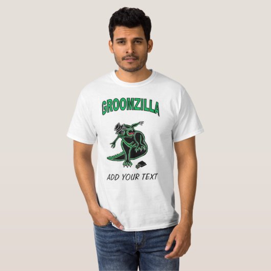 Groomzilla T - Shirt (Vorne ganz)