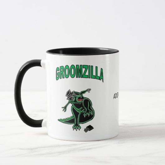 Groomzilla Tasse (Links)