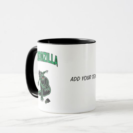 Groomzilla Tasse (Vorderseite Links)