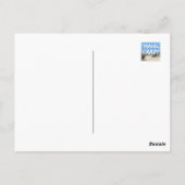 'Groot Vleeshuis', Gent, Belgien, Nachts Postkarte (Rückseite)