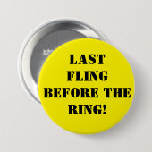 Groove Bachelor Jungle do Button Abzeichen (Vorne & Hinten)