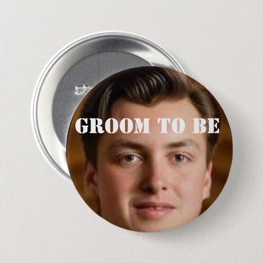 Groove Bachelor Jungle do Button Abzeichen (Vorne & Hinten)