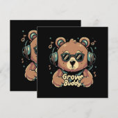 Groove Buddy Einladung (Vorne/Hinten)