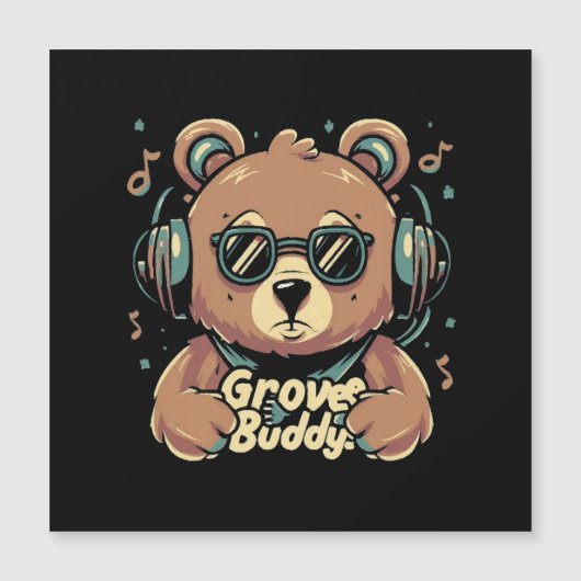 Groove Buddy Magnetkarte (Vorderseite)