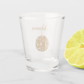 Groove Disco Bachelorette, lass Schnapsglas (Rückseite)