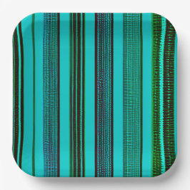 Groove Green Pappteller