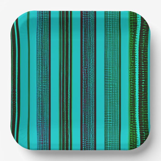 Groove Green Pappteller (Vorderseite)