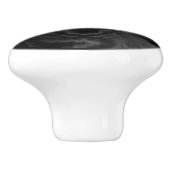 Groove in Nostalgia - Retro Vinyl Record Keramikknauf (Seitenansicht)