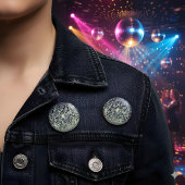 Groove in Style: Retro Disco Ball Button