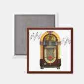 Groove Jukebox Magnet (Vorderseite/Rückseite)