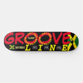 GROOVE LINIE 8 1/4" Skateboarddecke Skateboard (Horizontal)