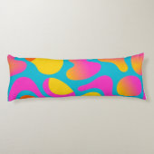 Groove Pop - Funky Retro Abstrakt Throw Kissen (Rückseite)