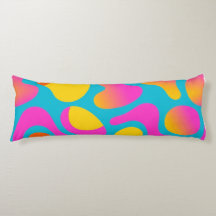 Groove Pop - Funky Retro Abstrakt Throw Kissen