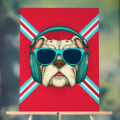 Groove Pup Acrylschild (Neutral)