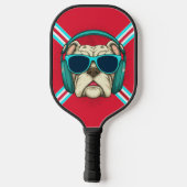 Groove Pup Pickleball Schläger (Rückseite)