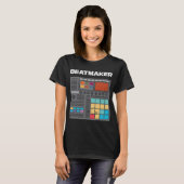 Groovebox Beatmaker Sampler MIDI-Sequenzer Vintage T-Shirt (Vorne ganz)