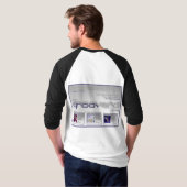 Groovera Raglan gefror T-Shirt (Schwarz voll)