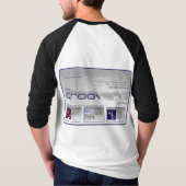 Groovera Raglan gefror T-Shirt (Rückseite)