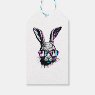 Groovi Rabbit Sonniges Gesicht mit Sonnenbrille Os Geschenkanhänger