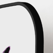 Groovi Rabbit Sonniges Gesicht mit Sonnenbrille Os Pickleball Schläger (Linke Seite)