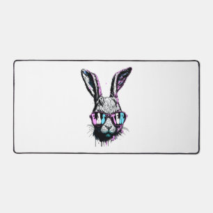 Groovi Rabbit Sonniges Gesicht mit Sonnenbrille Os Schreibtischunterlage
