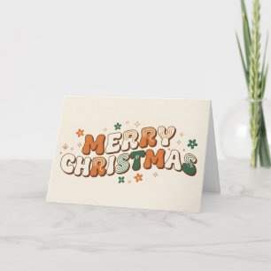 Groovige Boho Frohe Weihnachten